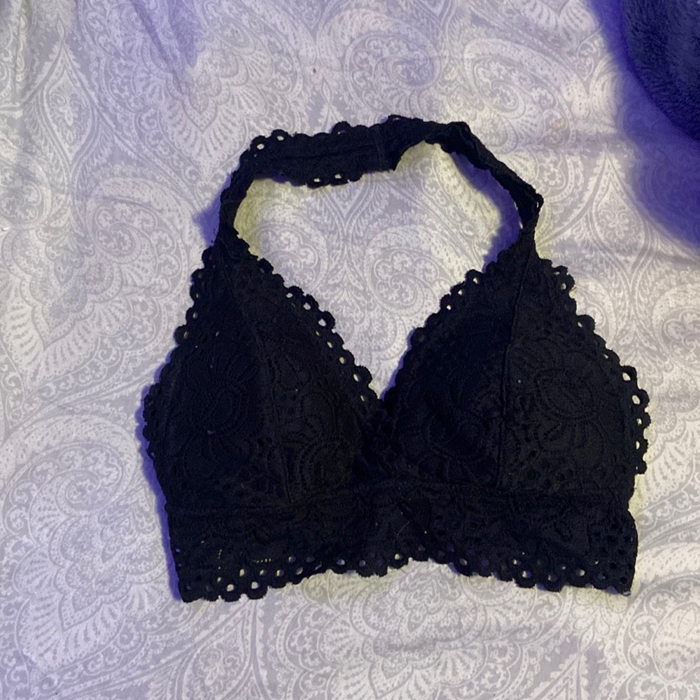 Black bralette